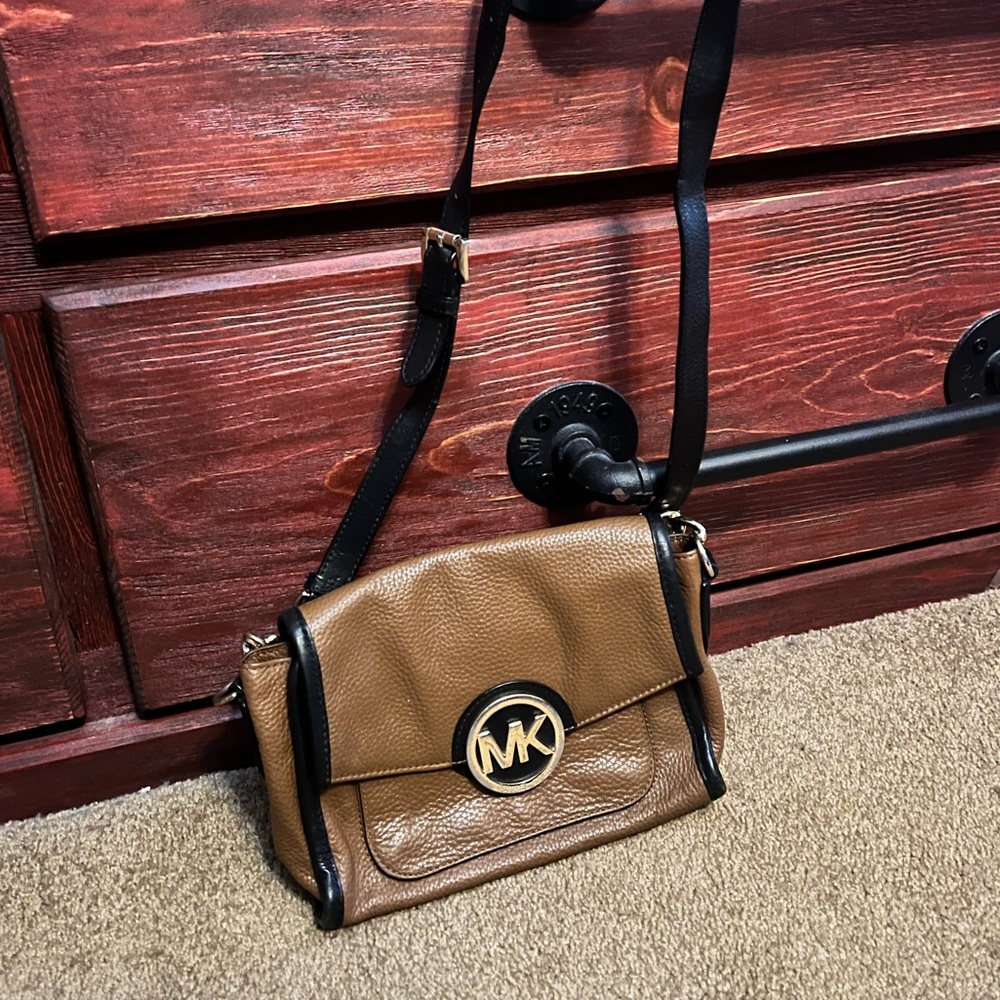 MK brown crossbody